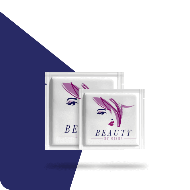 Cosmetic Pouch Packaging