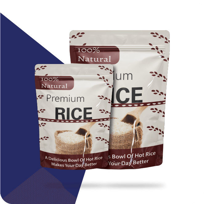 Plastic Bags For Rice Packaging