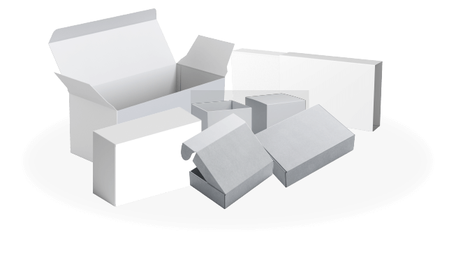 White Custom Cosmetic Packaging Boxes