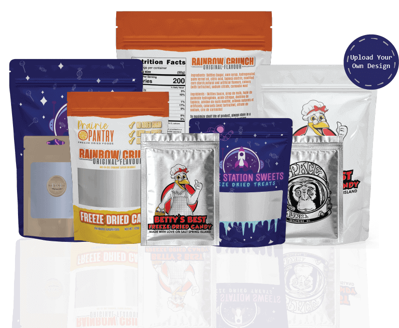 Custom Freeze Dried Packaging